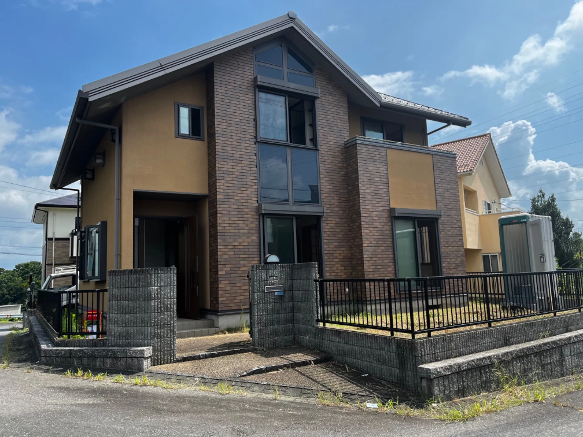 軽量鉄骨造2階建解体工事