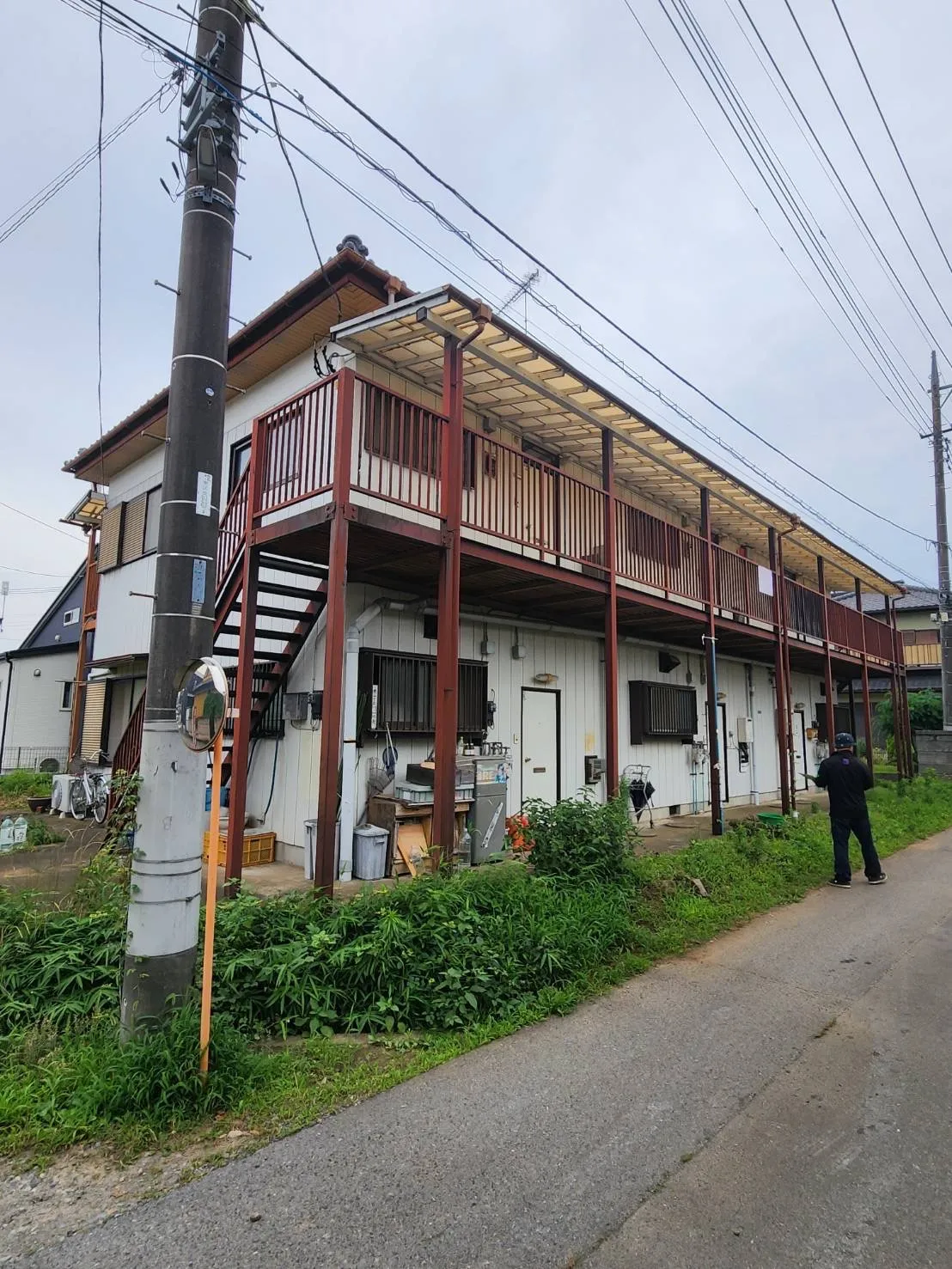 木造2階建アパート解体工事